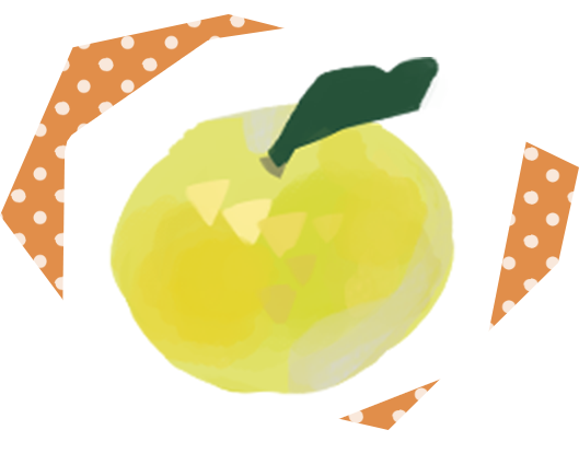 ゆずのイラスト