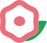 肥後六花モチーフアイコン