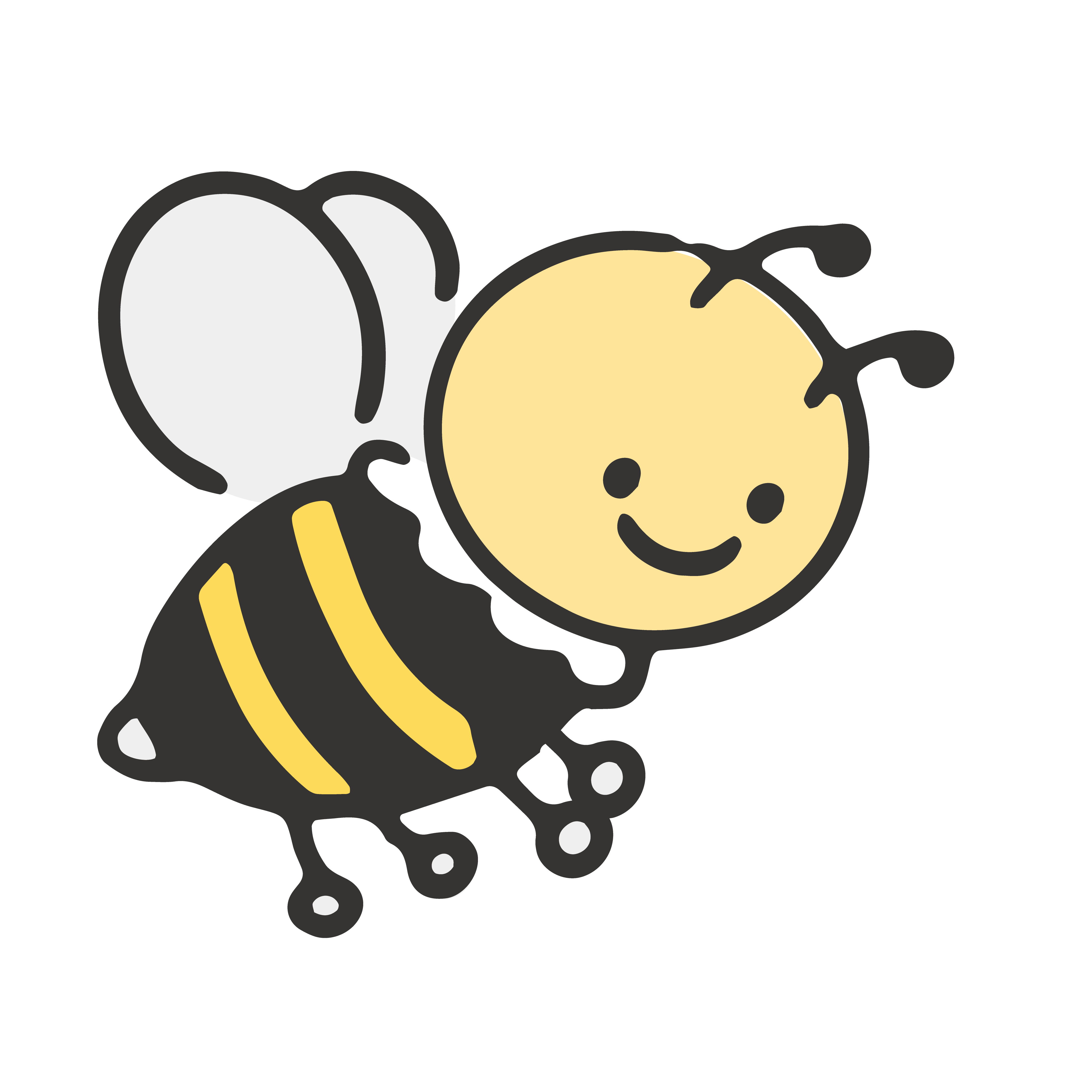 ミツバチのイラスト