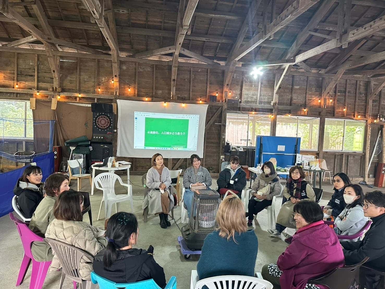 アグロッカの交流会の写真