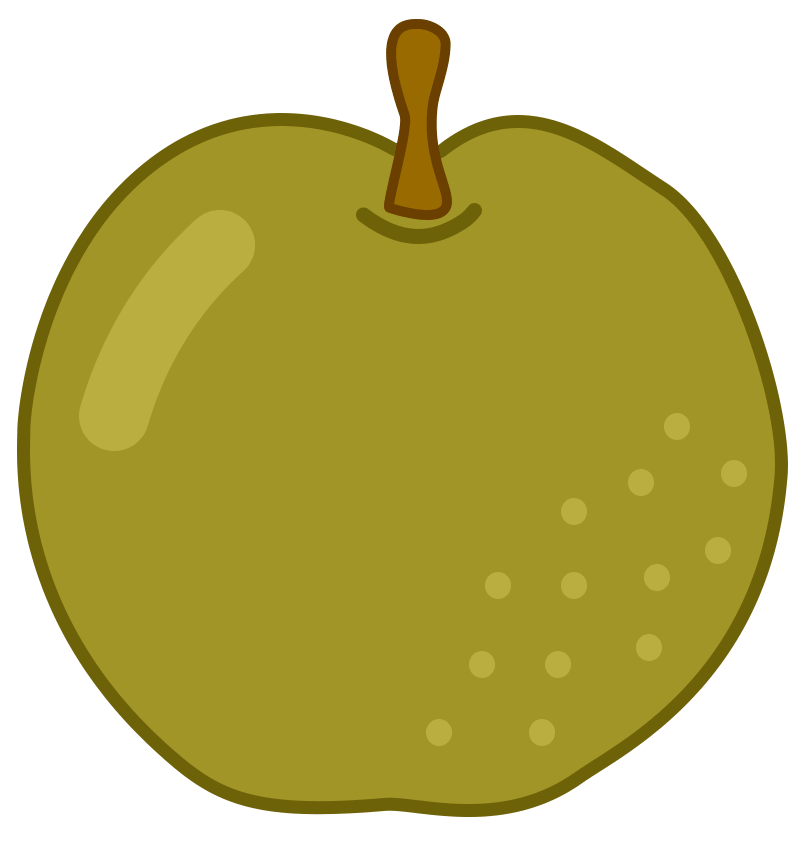 なしのイラスト