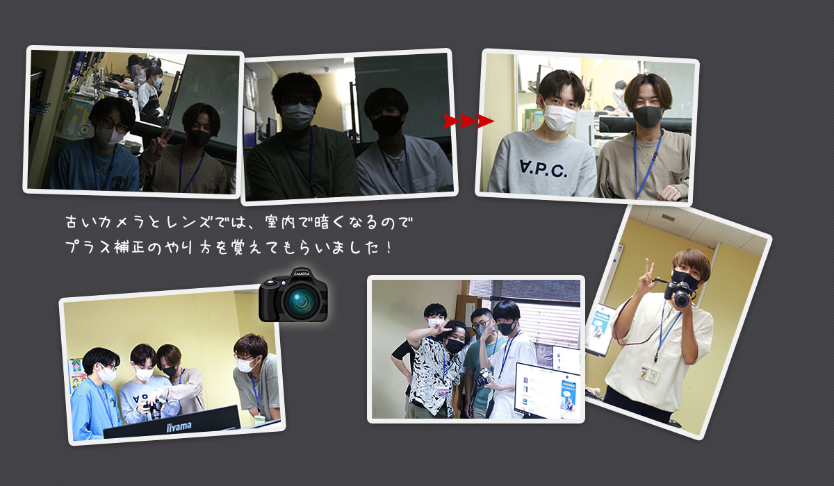 IB21写真講座（10/6）1回目学生の様子